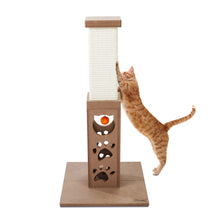 Load image into Gallery viewer, 31&quot; Cat Scratching Post Tower Furniture With Ball Toy for Cats
