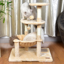 Load image into Gallery viewer, 2.0 Version Cat Tree 29&#39;&#39;/30&#39;&#39;with Scratching Posts Perch Hammock
