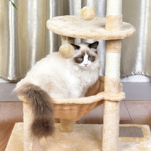 Load image into Gallery viewer, 2.0 Version Cat Tree 29&#39;&#39;/30&#39;&#39;with Scratching Posts Perch Hammock
