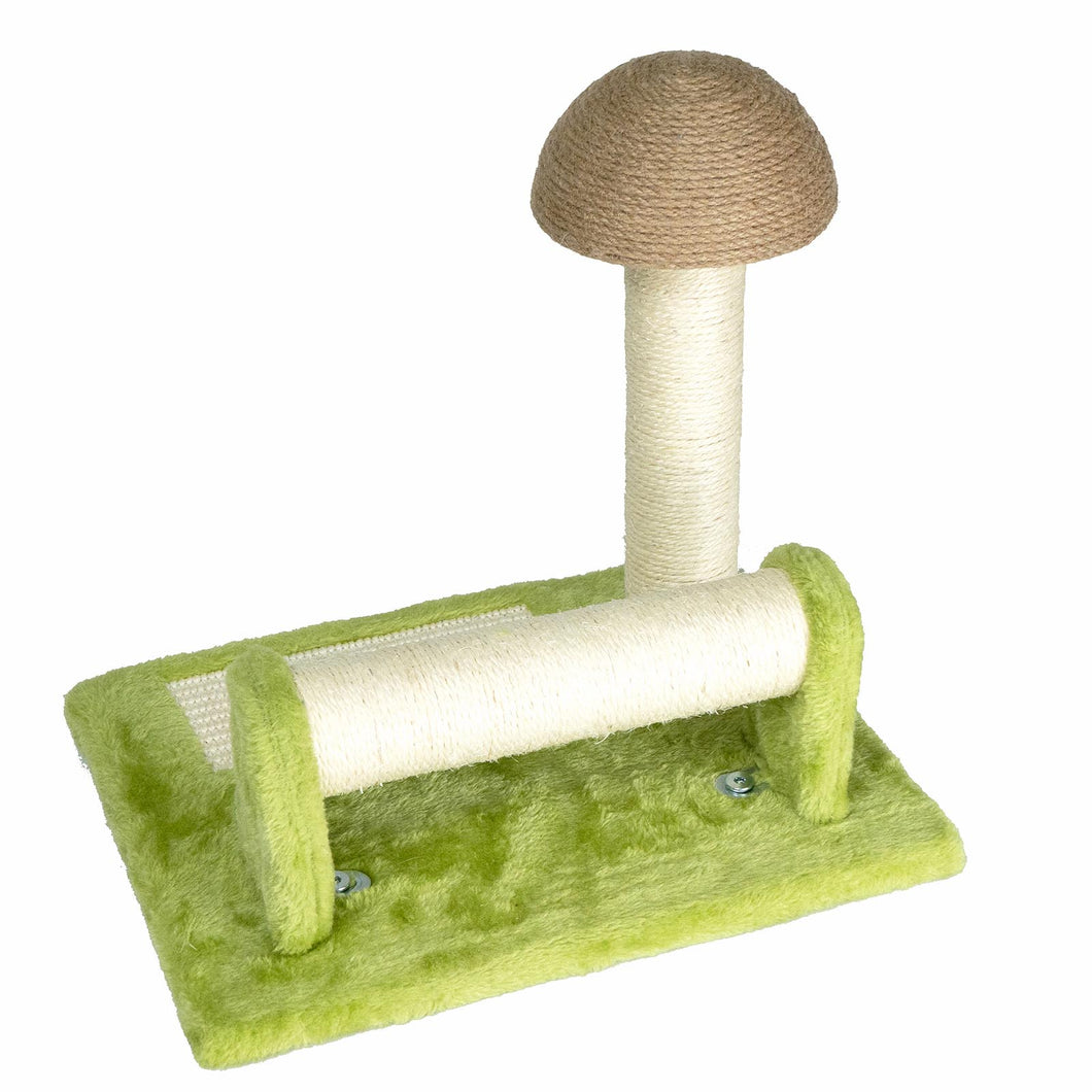 Mushroom Cat Scratching Post for Kittens and Small Cats